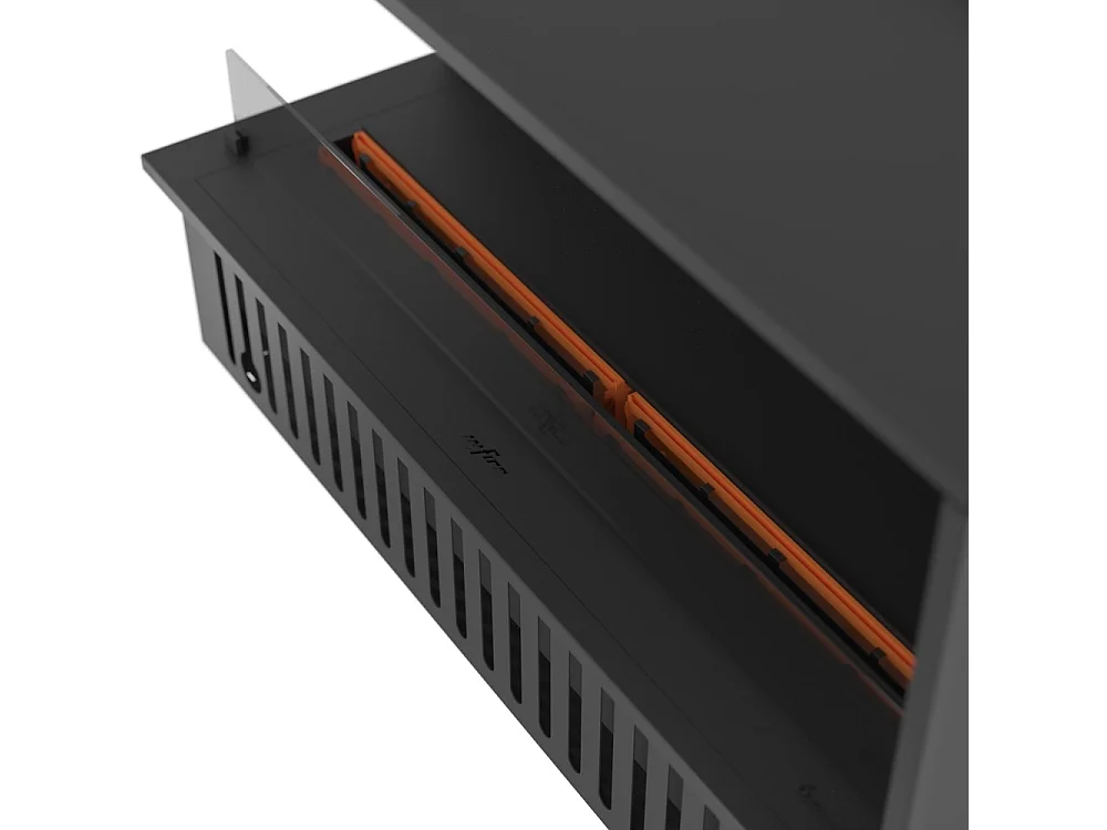 Chimenea vapor de agua empotrada Corner L1200 - Llama 3D multicolor, app, depósito 2,4 l, recarga automática - 120 cm