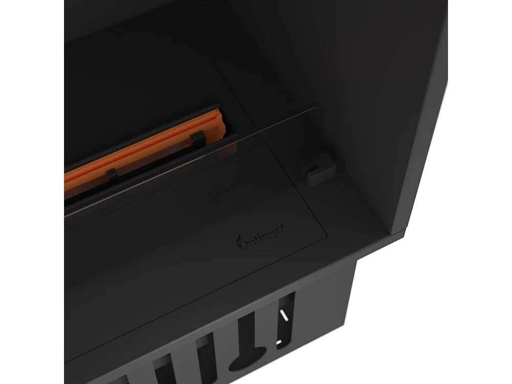 Chimenea vapor de agua empotrada Corner L1200 - Llama 3D multicolor, app, depósito 2,4 l, recarga automática - 120 cm