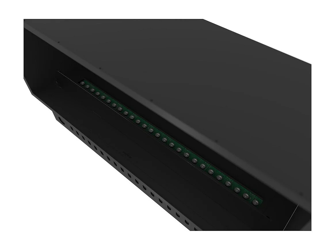 Caminetto a Vapore Acqueo da Incasso Inside U 1200 con Fiamma Multicolore, Effetto 3D e Controllo App, Serbatorio 2.4l - 120cm