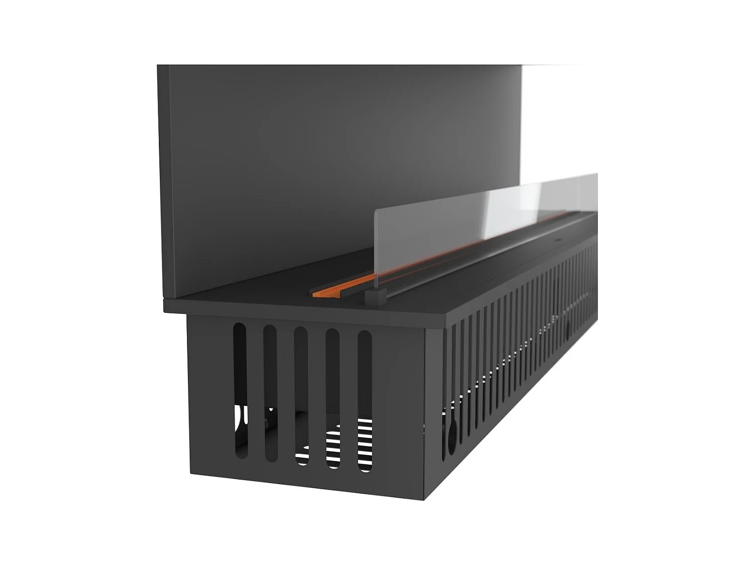 Cheminée à vapeur d'eau encastrable Inside C2200 avec flammes multicolores, effet 3D et contrôle par application, réservoir de 4,8 l - 220 cm