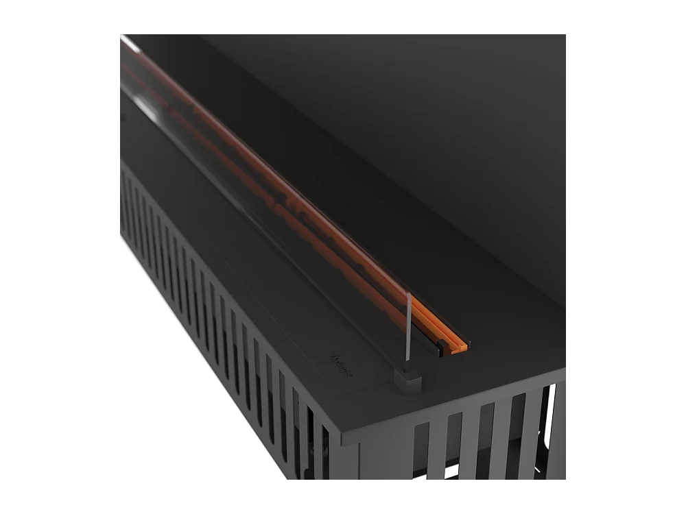 Cheminée à vapeur d'eau encastrable Inside C2200 avec flammes multicolores, effet 3D et contrôle par application, réservoir de 4,8 l - 220 cm