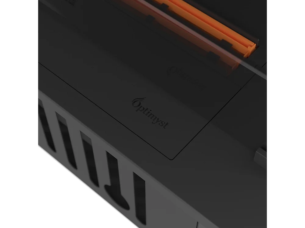 Chimenea de vapor de agua empotrada Corner R800 con llama multicolor, efecto 3D y control mediante app, depósito de 1,2 l - 80 cm