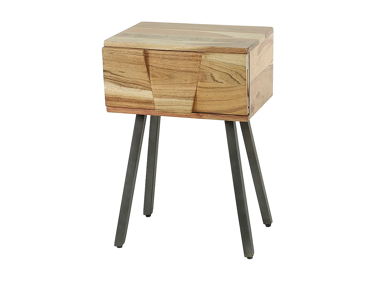 Comodino - Legno Legno - 30 x 40 cm - ANYL