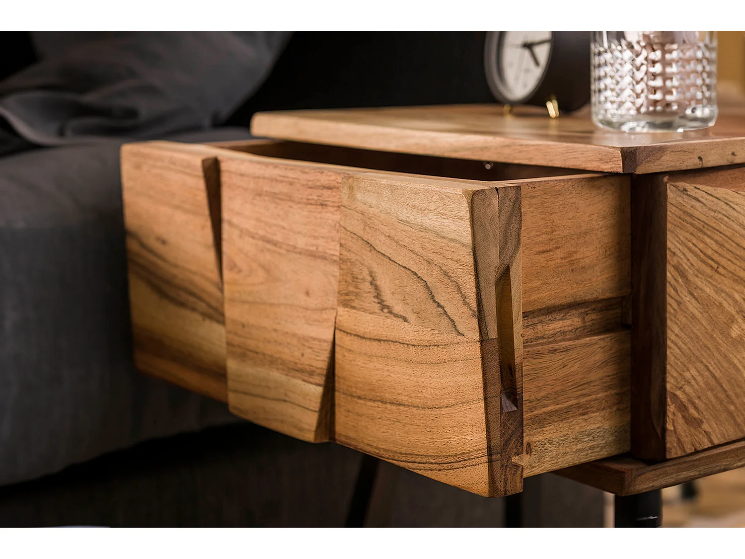 Comodino - Legno Legno - 30 x 40 cm - ANYL