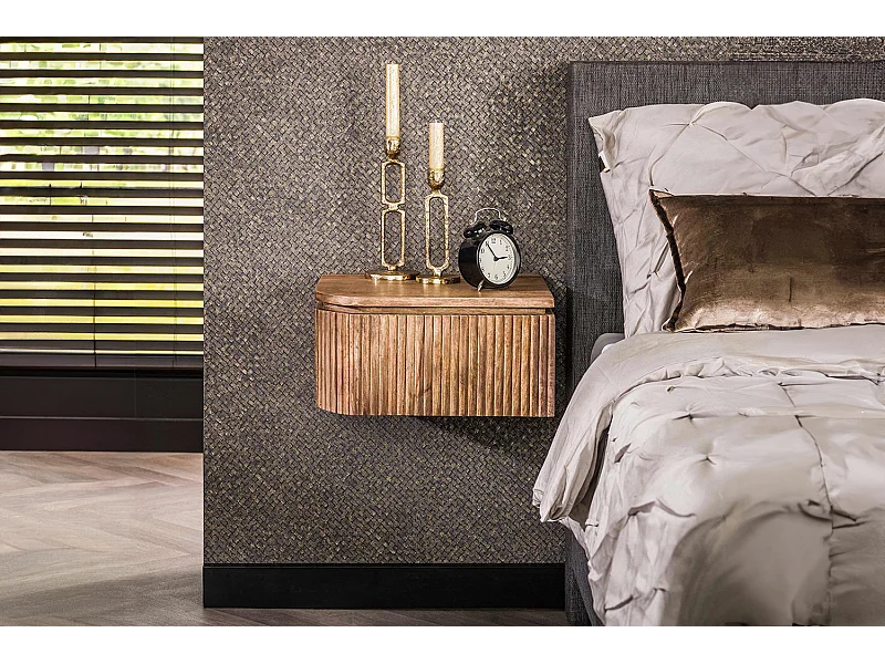 Set Nachttisch - Holz Holz - 35 x 40 cm - HEVE