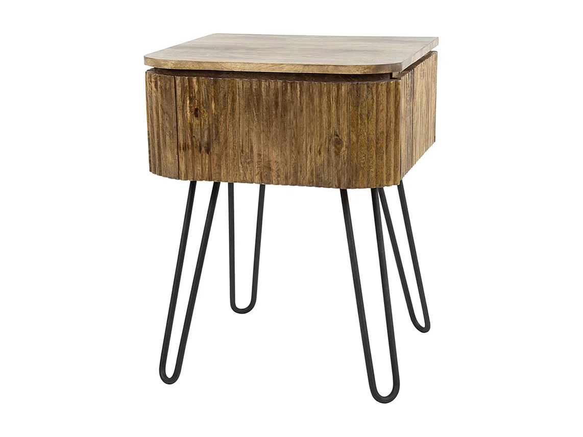 Comodino - Legno Legno - 40 x 45 cm - HEVE