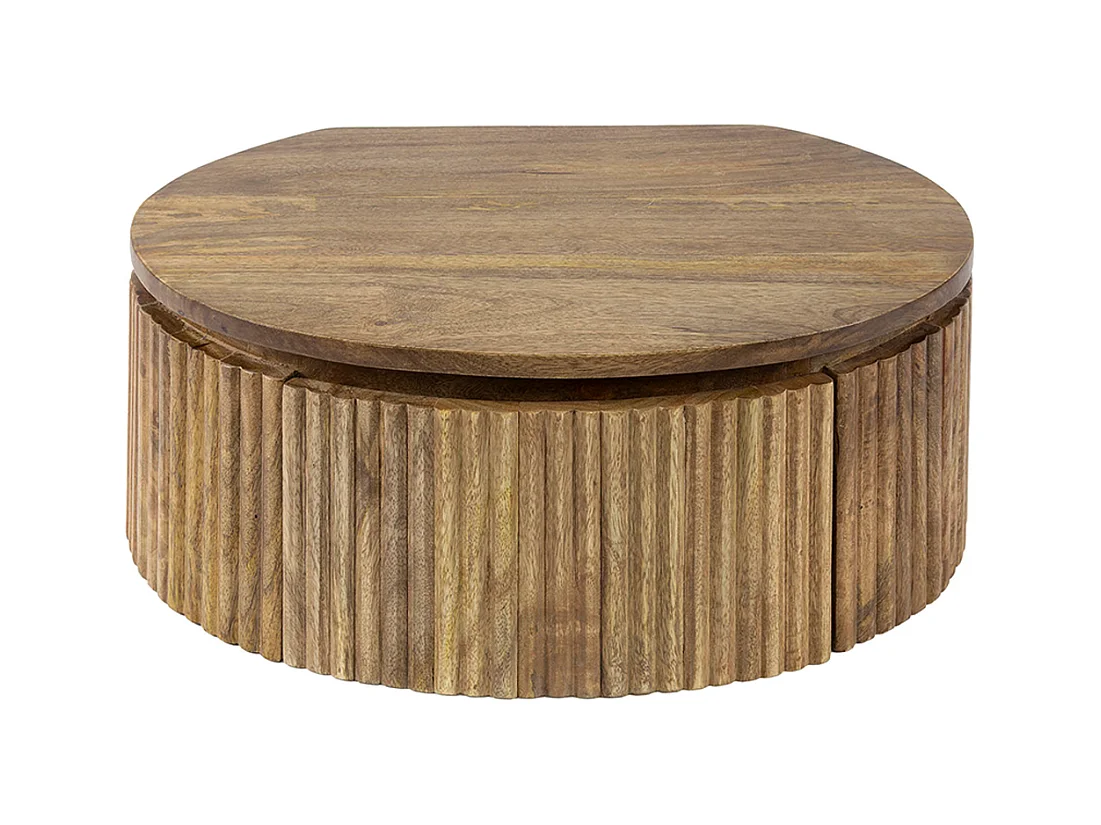 Table de nuit - Bois Bois - 35 x 50 cm - HEVE
