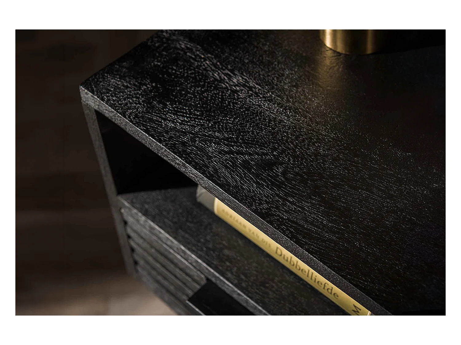 Table de nuit - Bois Bois - 35 x 35 cm - MIENA