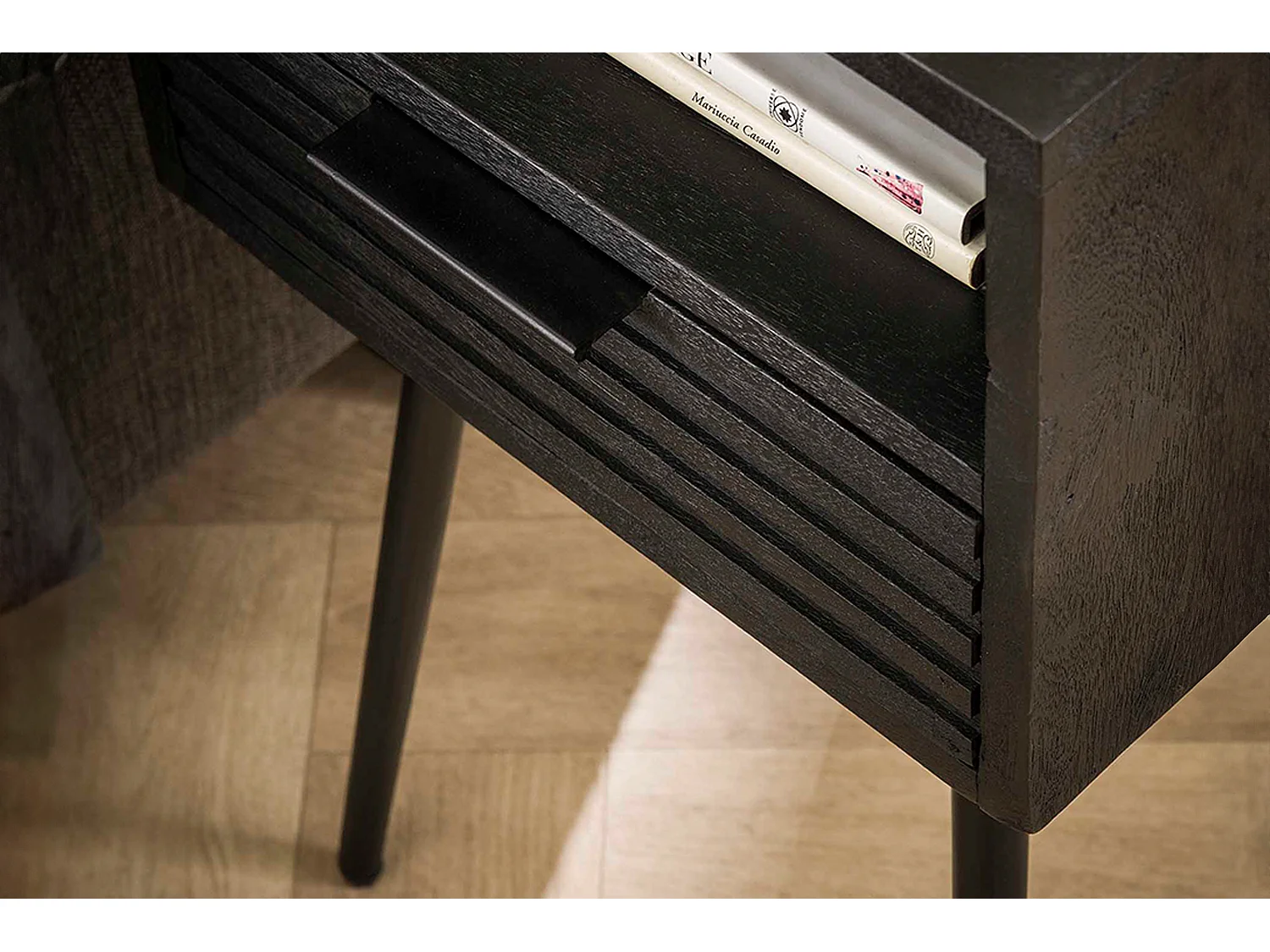 Comodino - Legno Legno - 35 x 35 cm - MIENA