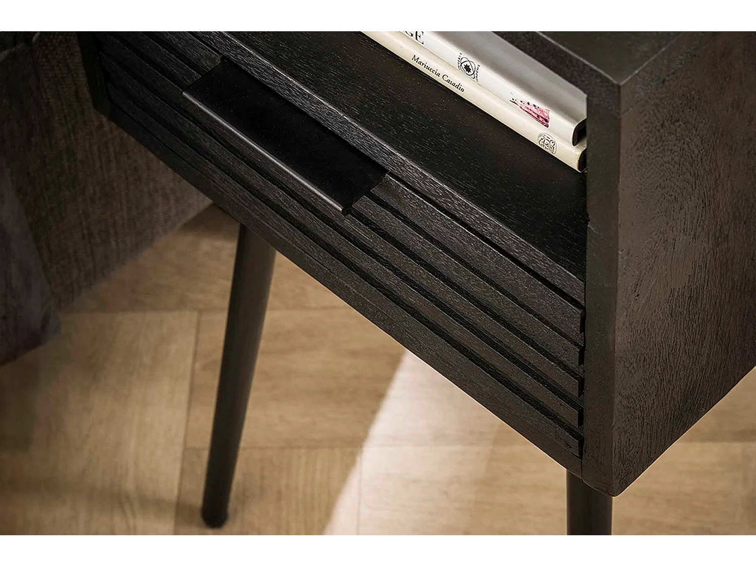 Mesilla de noche - Madera Madera - 35 x 35 cm - MIENA