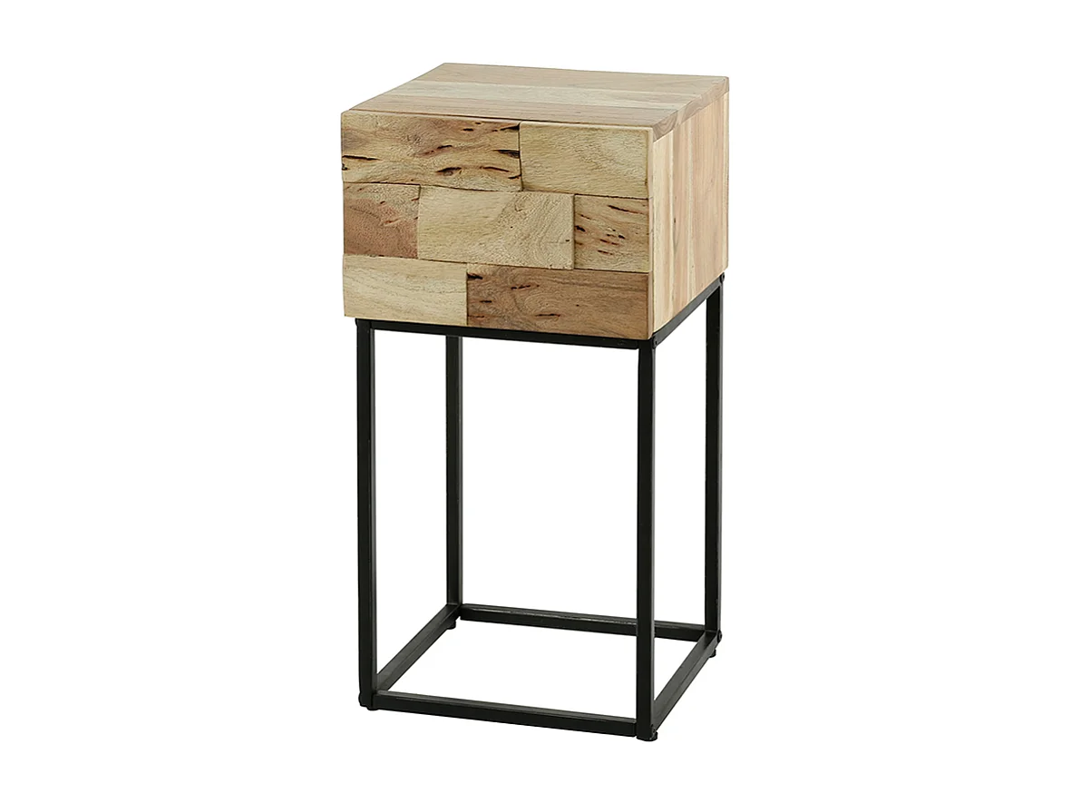 Nachtkastje - Hout Hout - 30 x 30 cm - MILLA