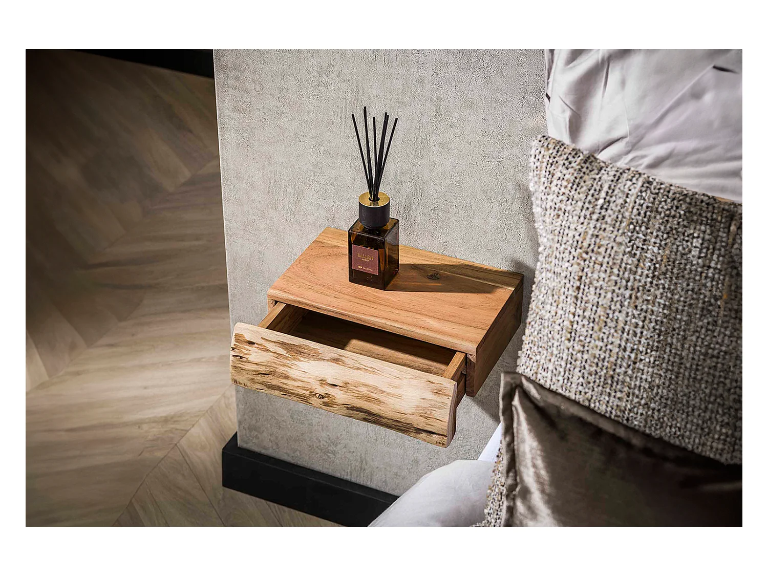 Set Table de nuit - Bois Bois - 20 x 30 cm - SESA