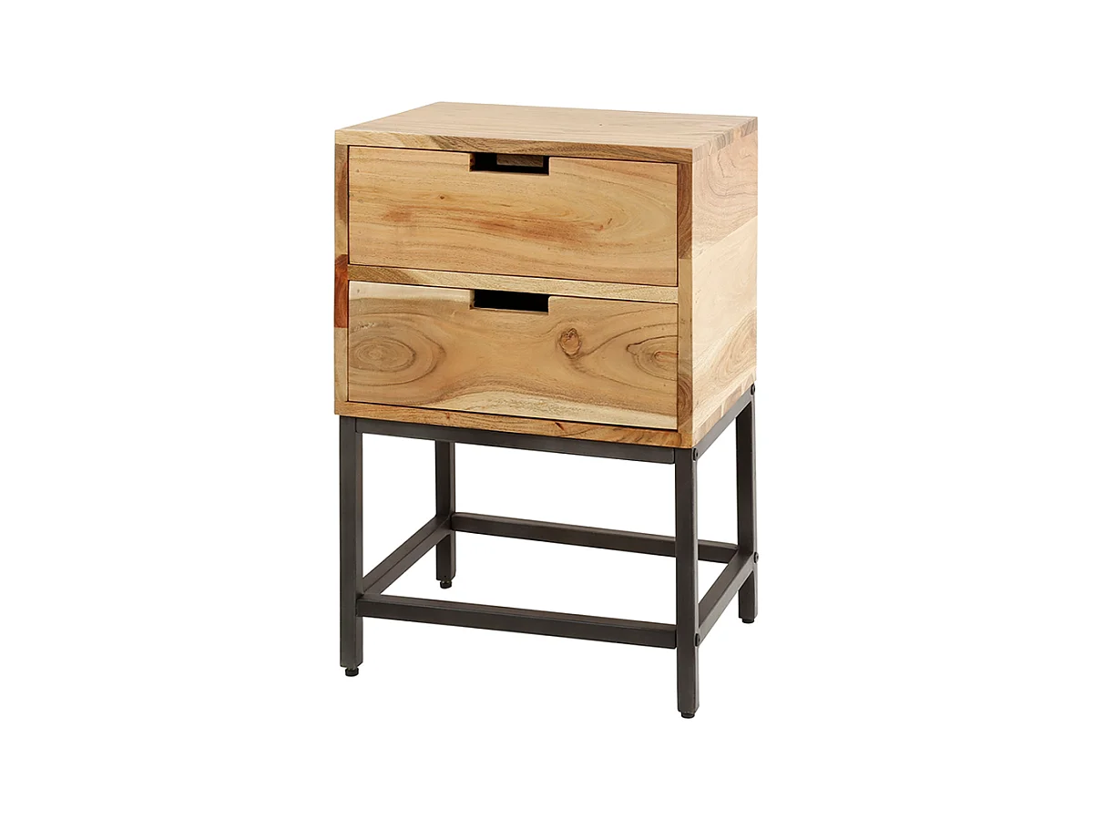 Table de nuit - Bois Bois - 30 x 40 cm - FATY