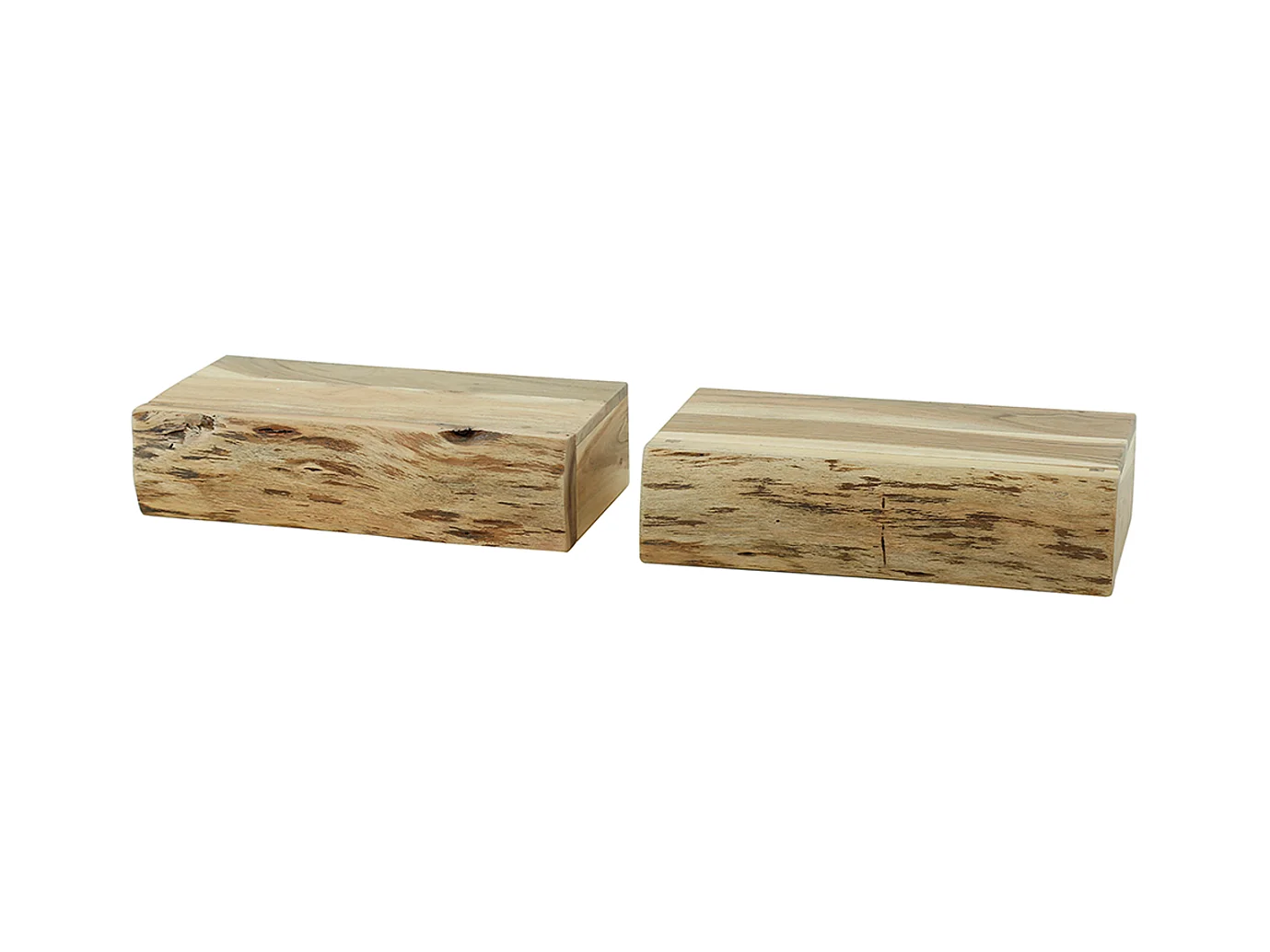 Set Table de nuit - Bois Bois - 20 x 40 cm - SESA