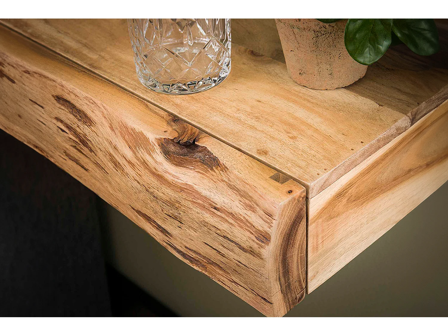Set Table de nuit - Bois Bois - 20 x 40 cm - SESA