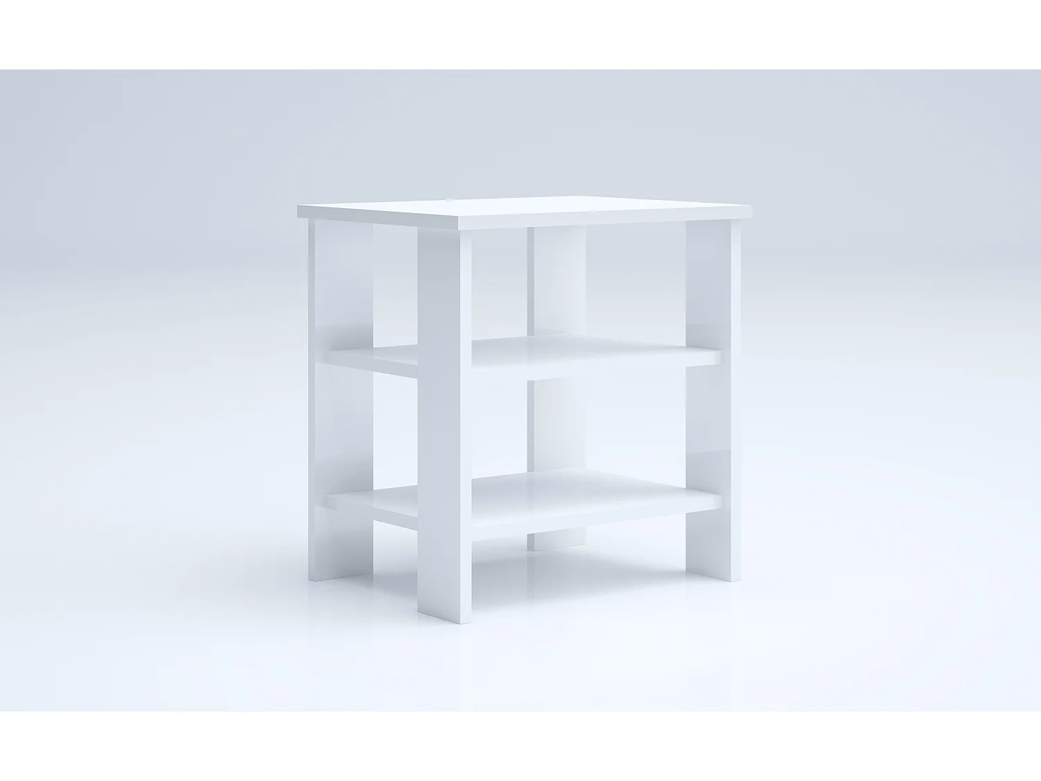 Comodino a vista bianco lucido CGA5