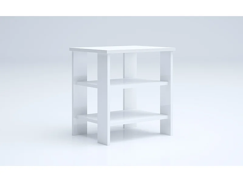 Comodino a vista bianco lucido CGA5