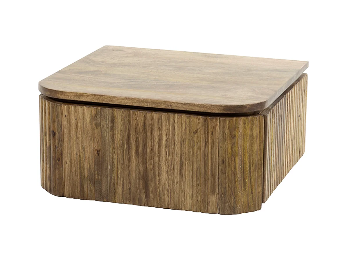 Table de nuit - Bois Bois - 40 x 45 cm - HEVE