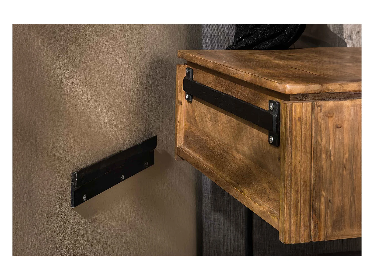 Table de nuit - Bois Bois - 40 x 45 cm - HEVE