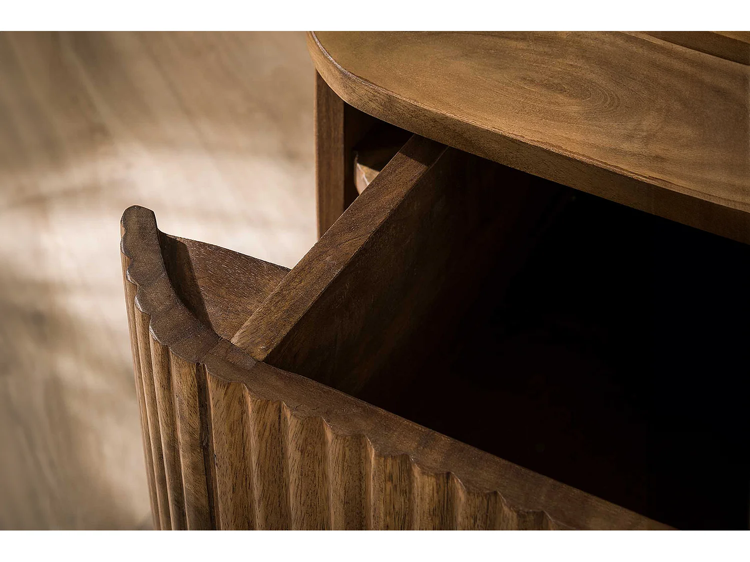 Comodino - Legno Legno - 40 x 45 cm - HEVE