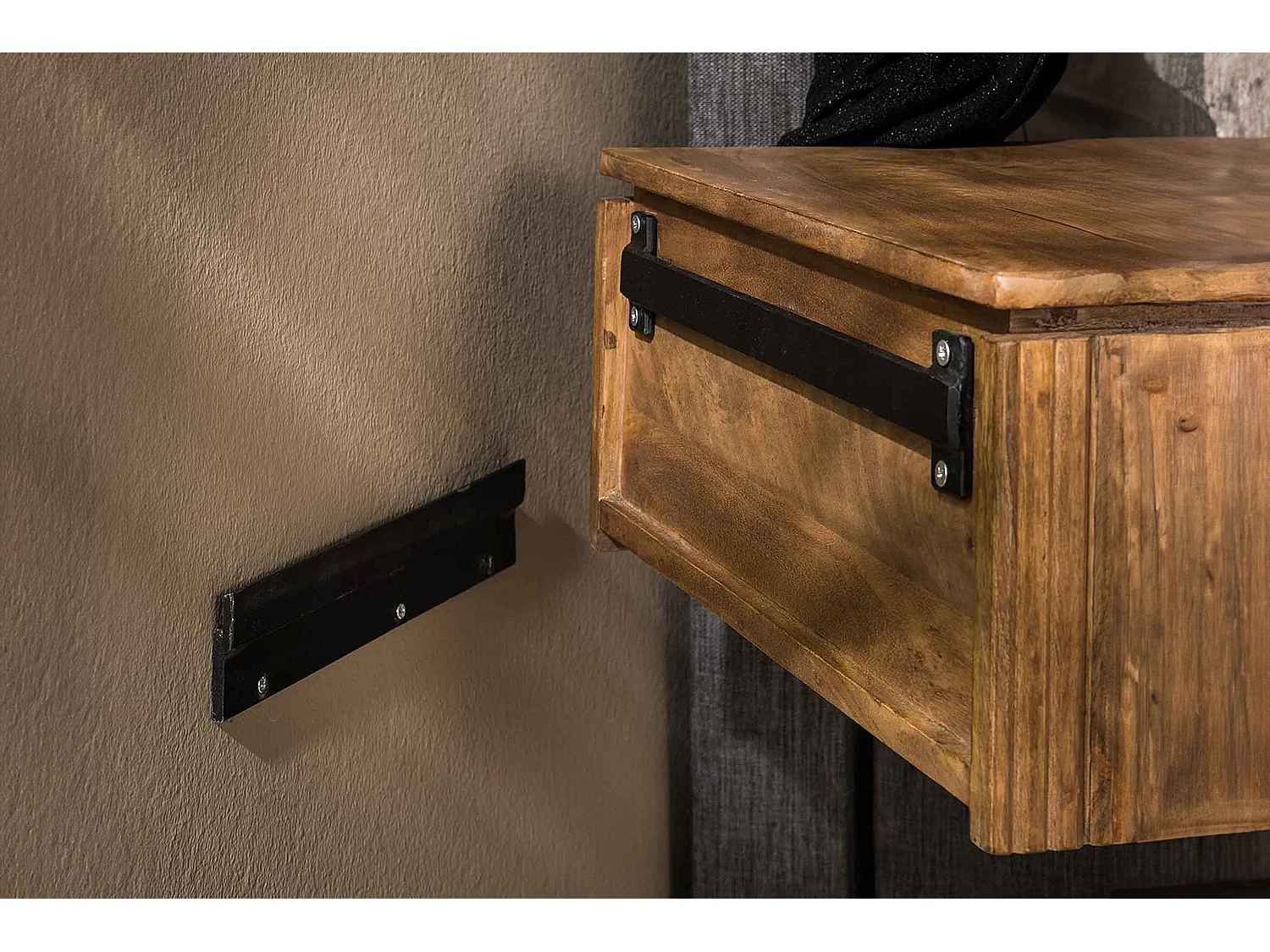 Comodino - Legno Legno - 40 x 45 cm - HEVE