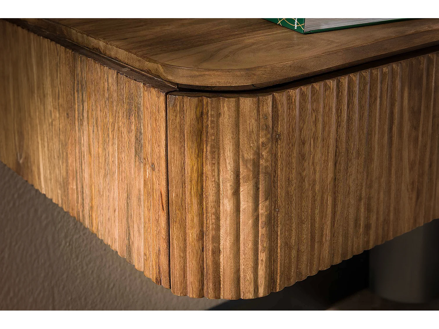 Mesilla de noche - Madera Madera - 40 x 45 cm - HEVE