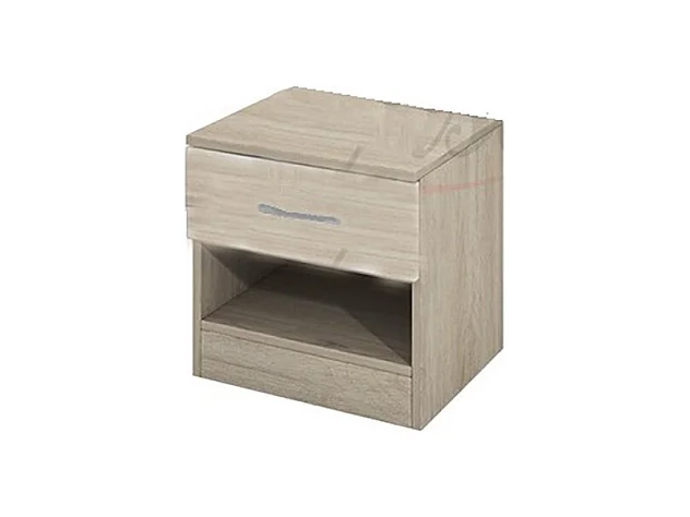 Comodino con cassetto versatile design moderno CI3007 rovere chiaro