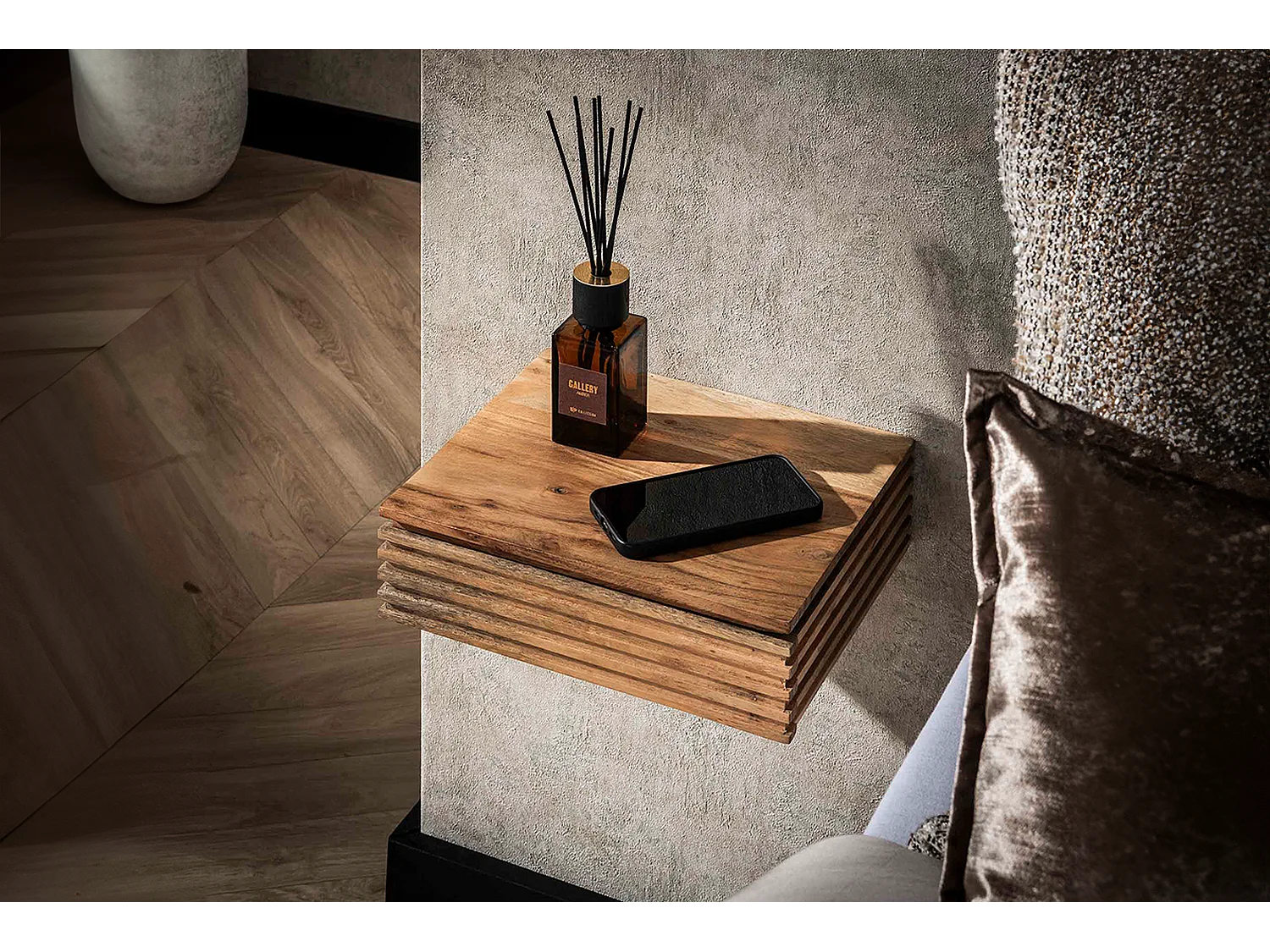 Set Nachttisch - Holz Holz - 25 x 30 cm - FIRU