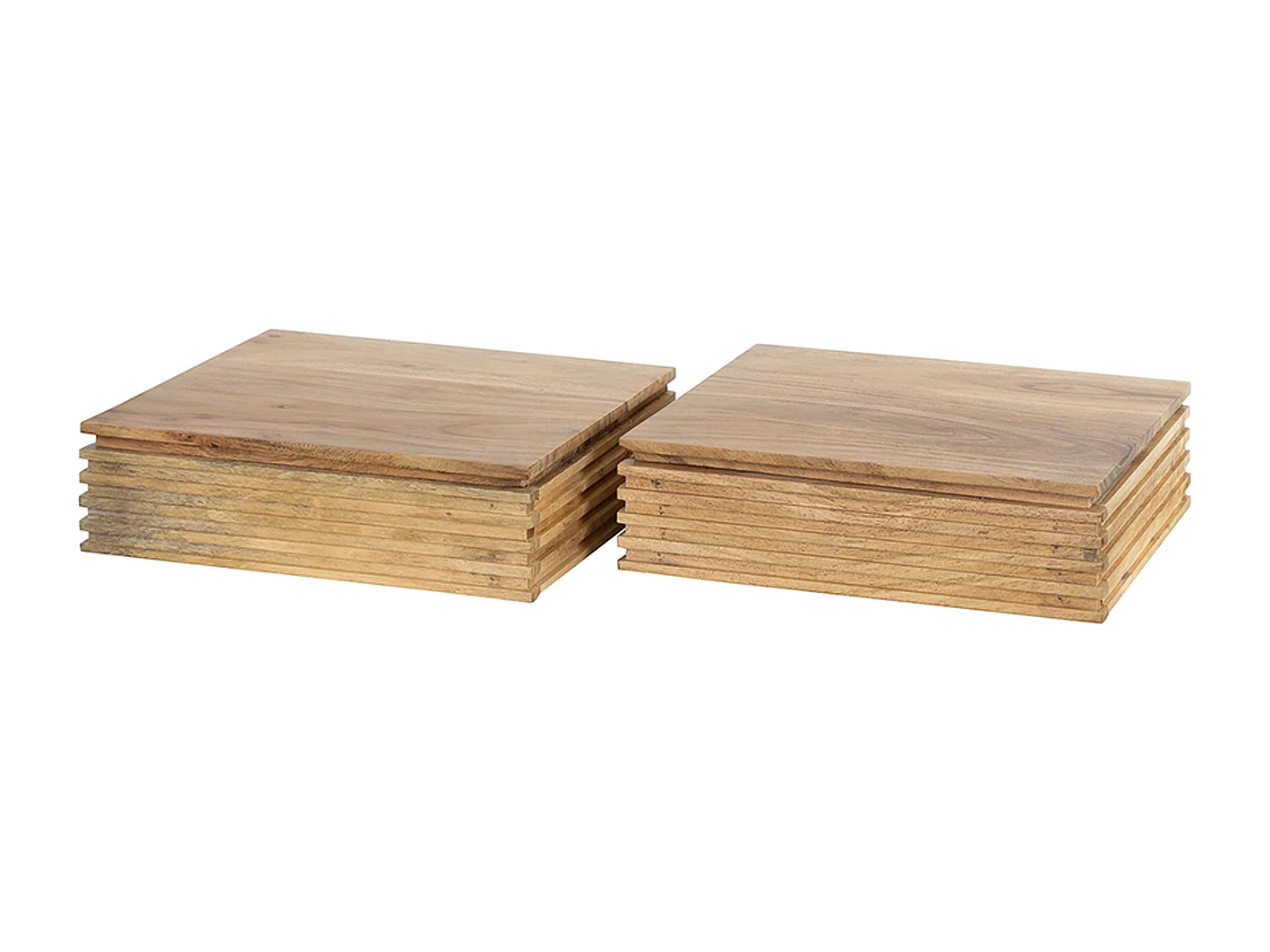Set Mesilla de noche - Madera Madera - 25 x 30 cm - FIRU