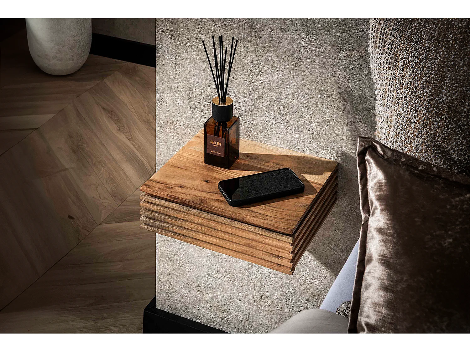 Set Mesilla de noche - Madera Madera - 25 x 30 cm - FIRU