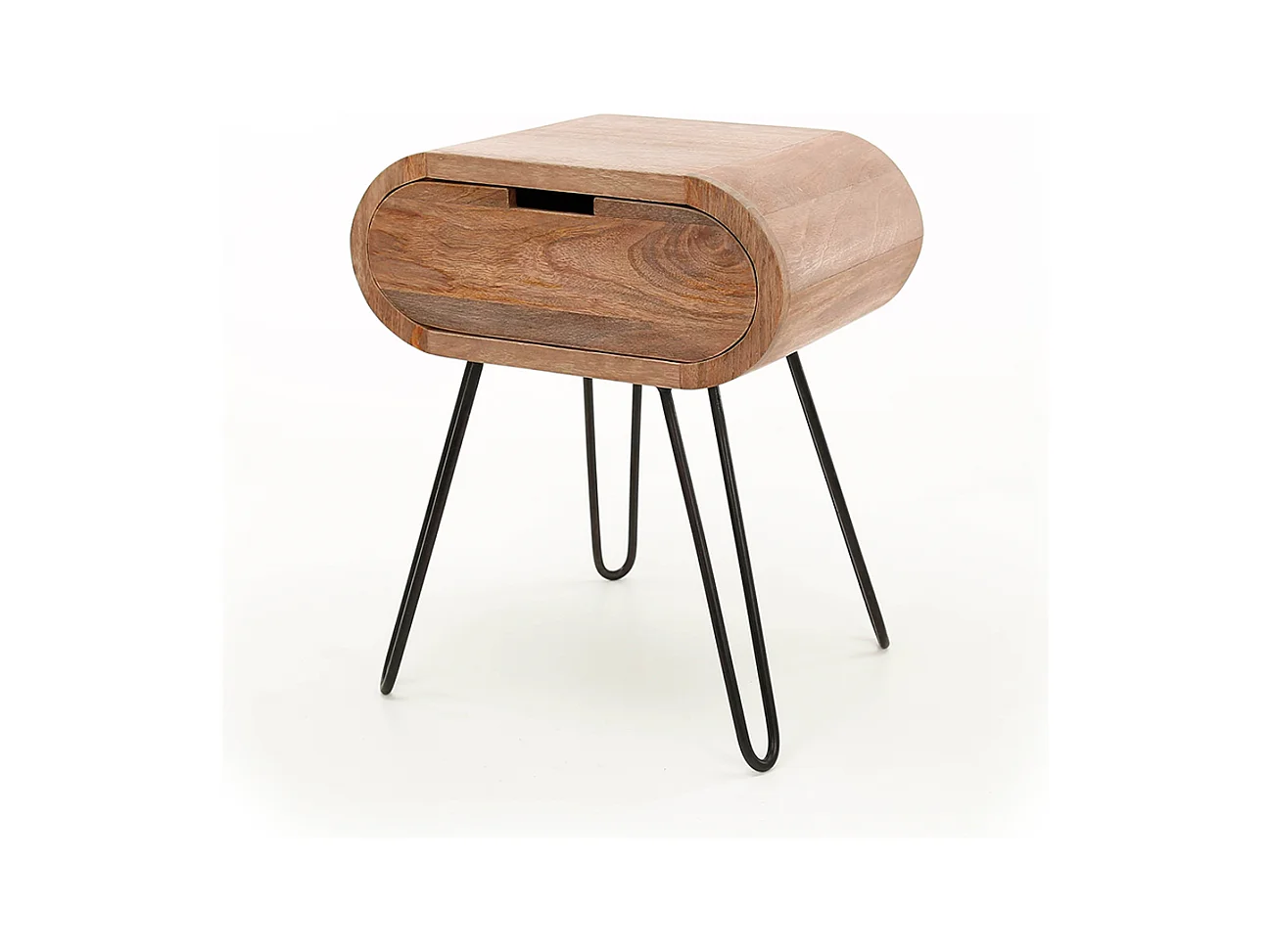 Table de nuit - Bois Bois - 35 x 50 cm - BAEL