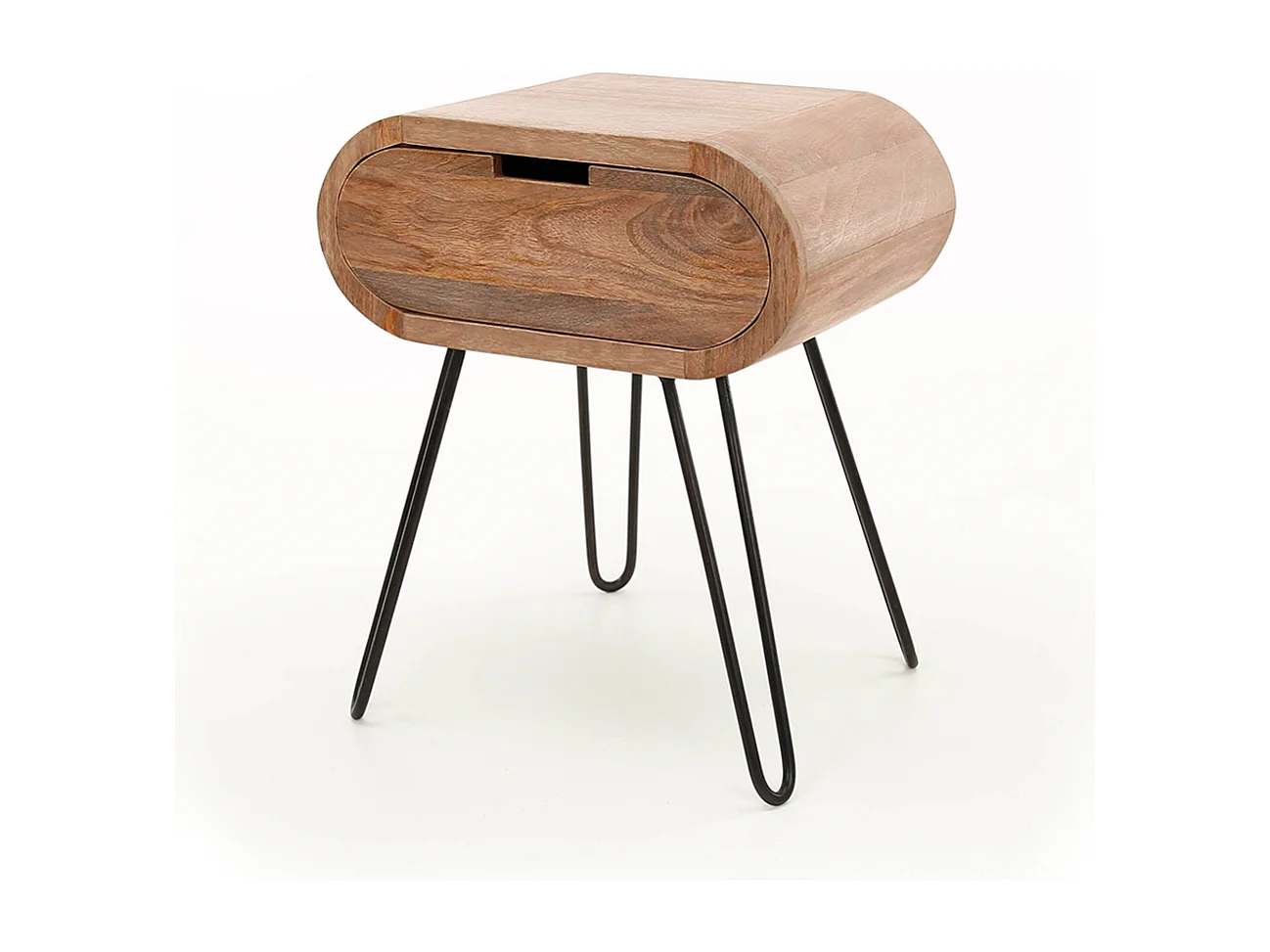 Comodino - Legno Legno - 35 x 50 cm - BAEL