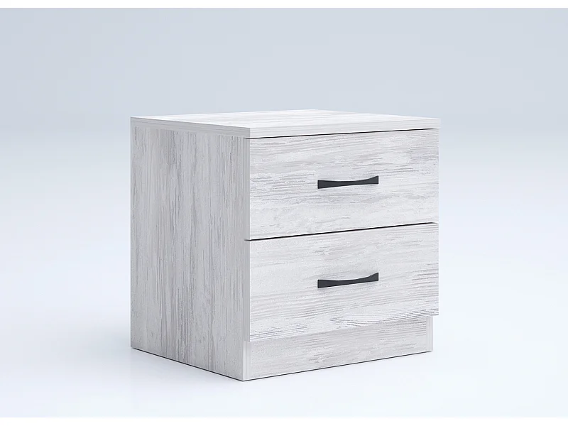 Comodino camera da letto bianco legno CGA2