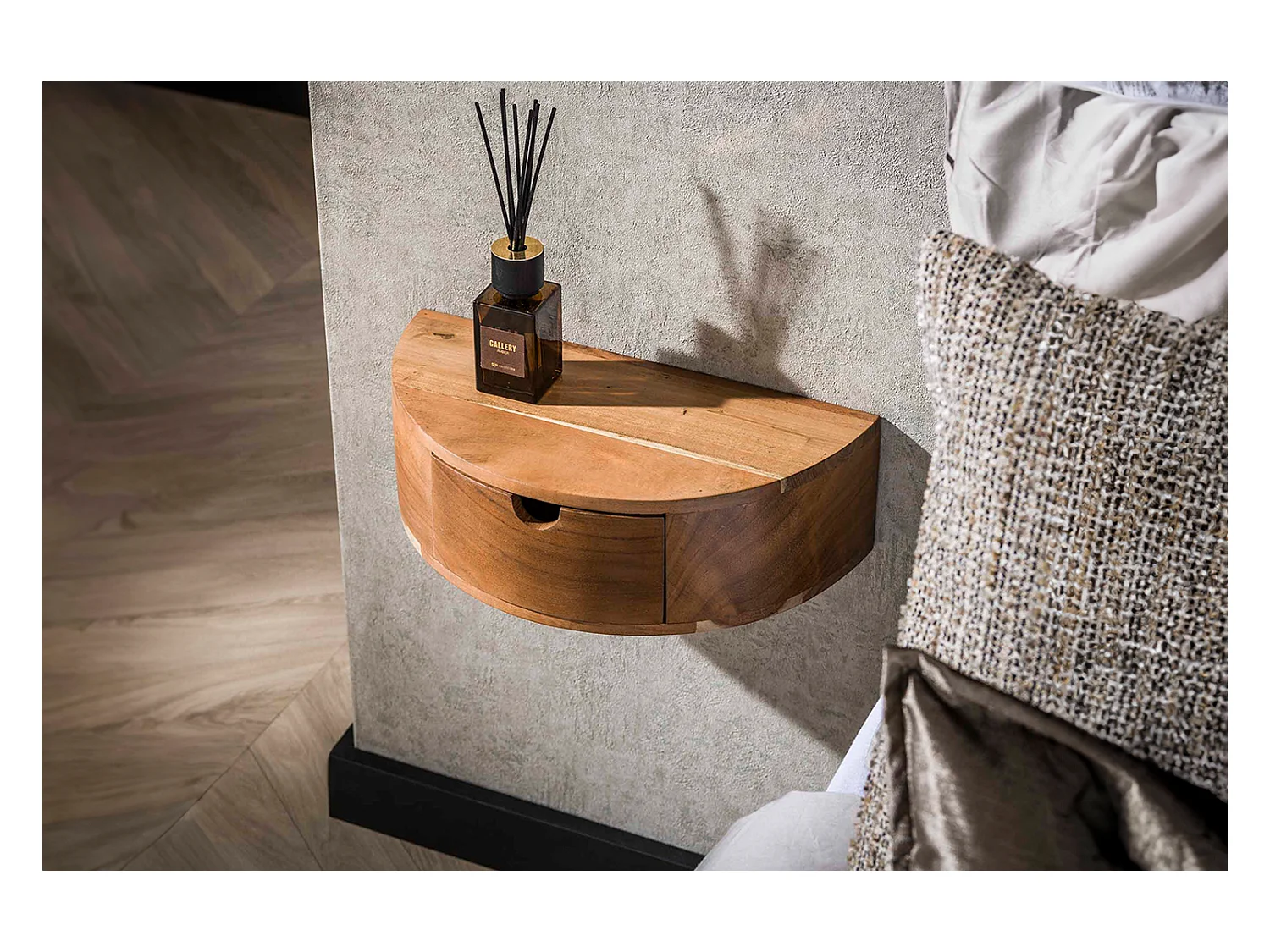 Table de nuit - Bois Bois - 20 x 40 cm - CAVE