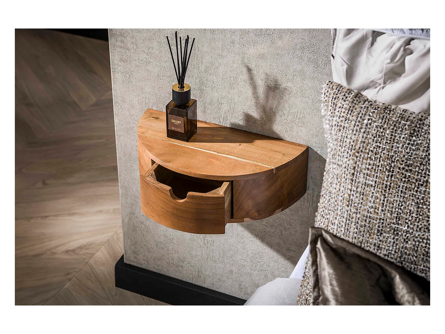 Table de nuit - Bois Bois - 20 x 40 cm - CAVE