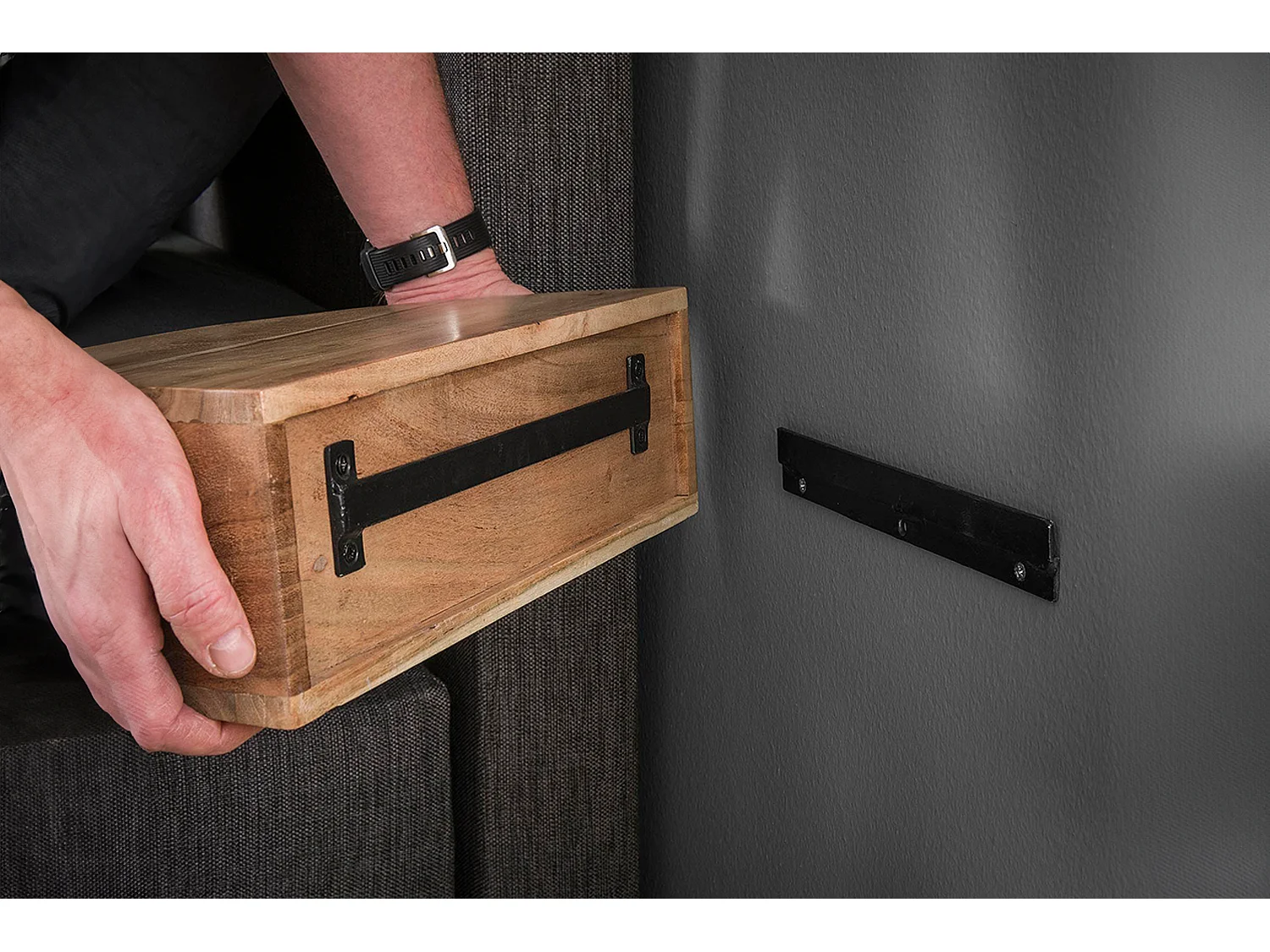 Nachttisch - Holz Holz - 20 x 40 cm - CAVE