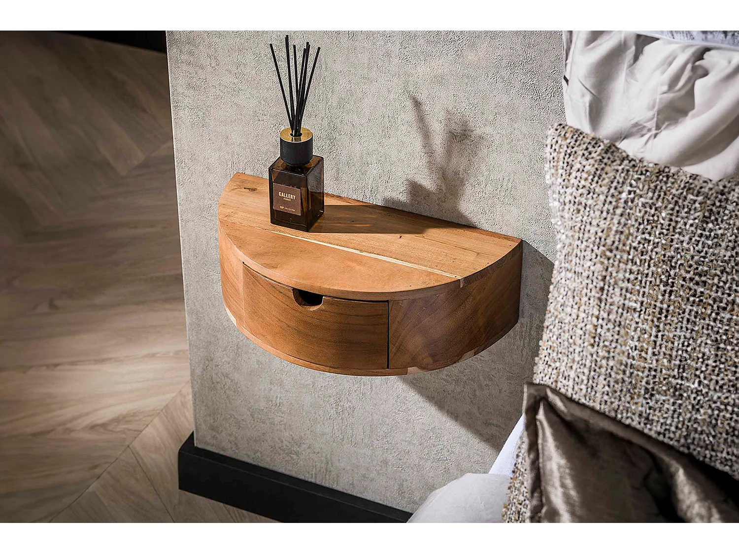 Table de nuit - Bois Bois - 20 x 40 cm - CAVE