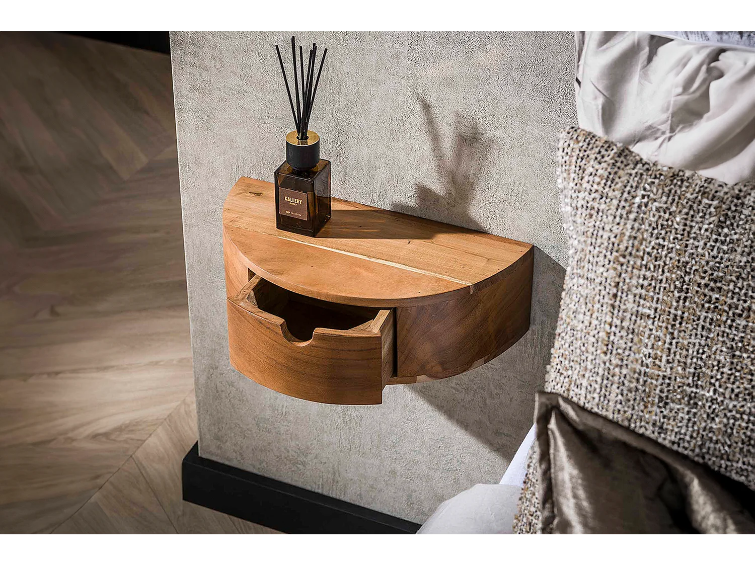 Table de nuit - Bois Bois - 20 x 40 cm - CAVE