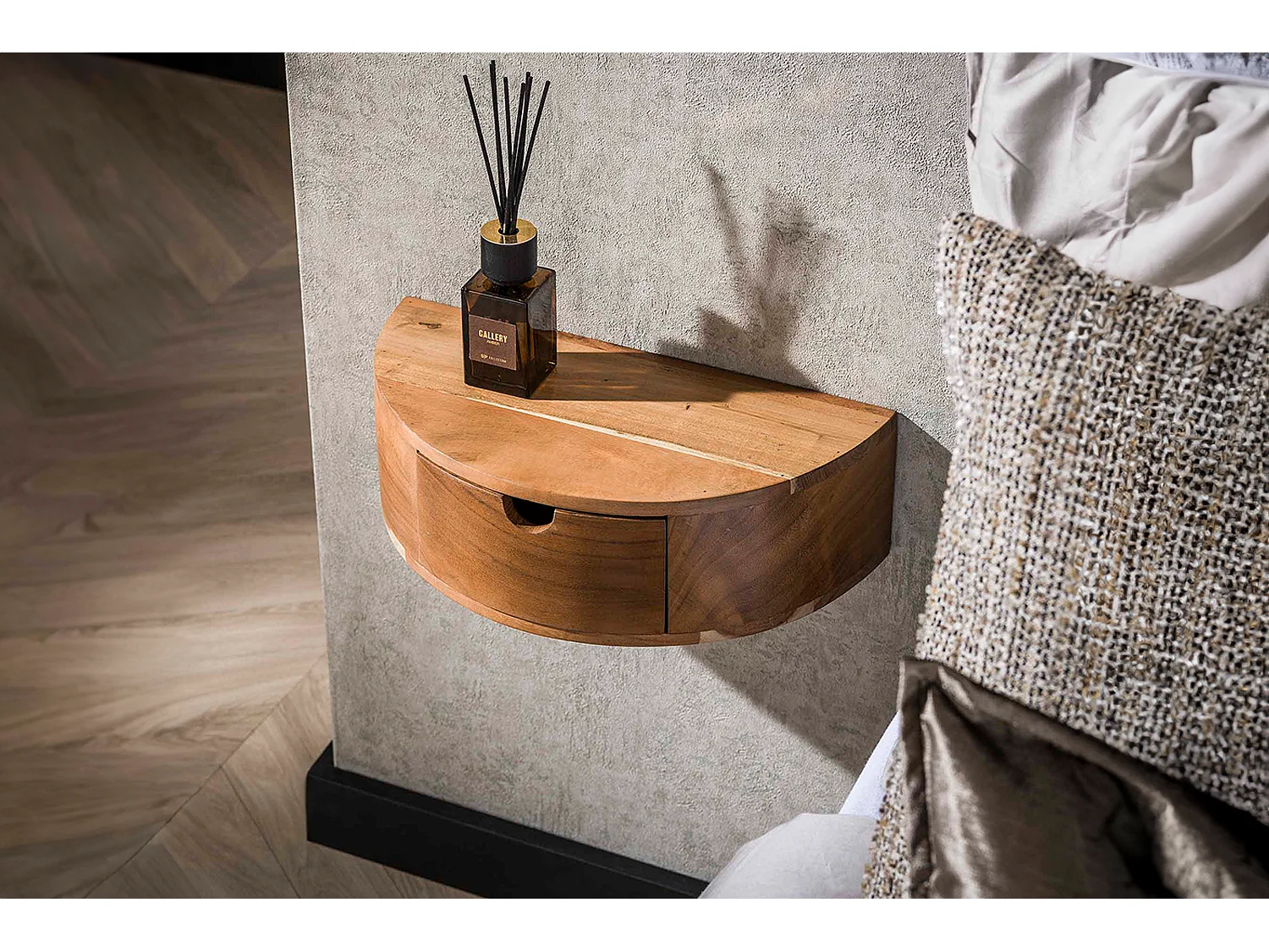 Table de nuit - Bois Bois - 20 x 40 cm - CAVE