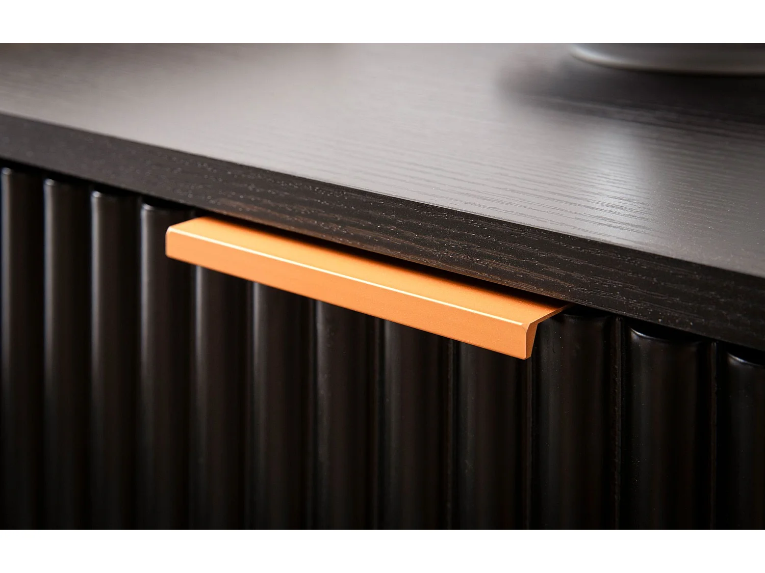 Nachtkonsole Schwarz mit Eiche-Dekor 43,5x39x56 cm Nachttisch Modern, Nachtkommode Boxspringbett