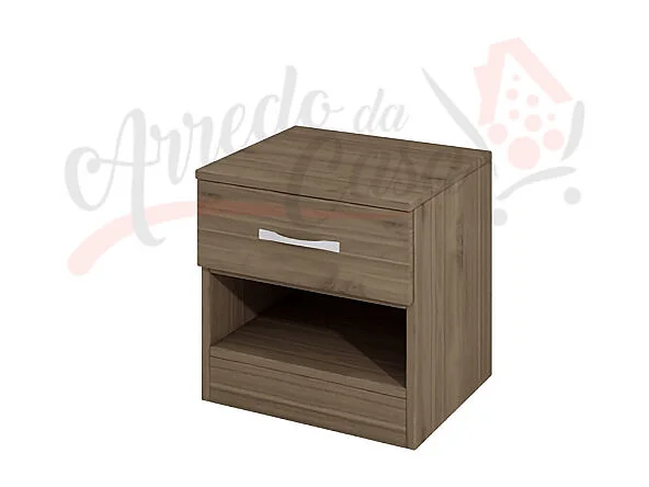 Comodino con cassetto versatile design moderno CI3007 noce