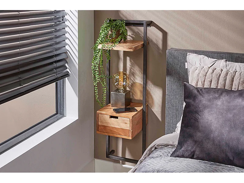 Table de nuit - Bois Bois - 30 x 30 cm - AIDY