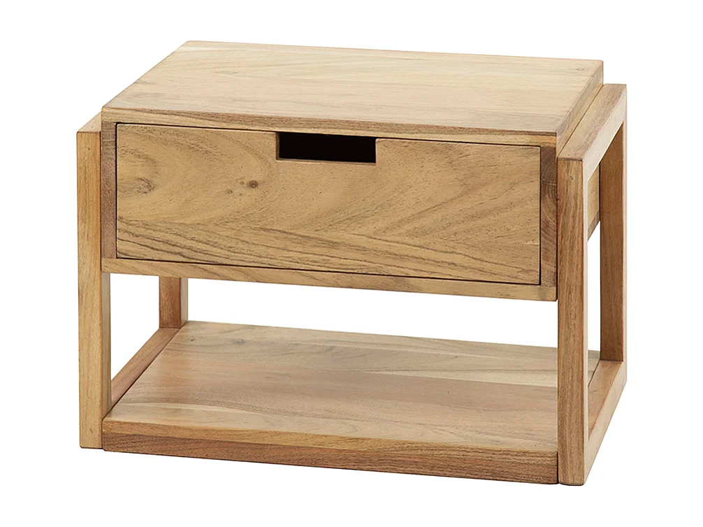 Mesilla de noche - Madera Madera - 25 x 39 cm - HOLYA