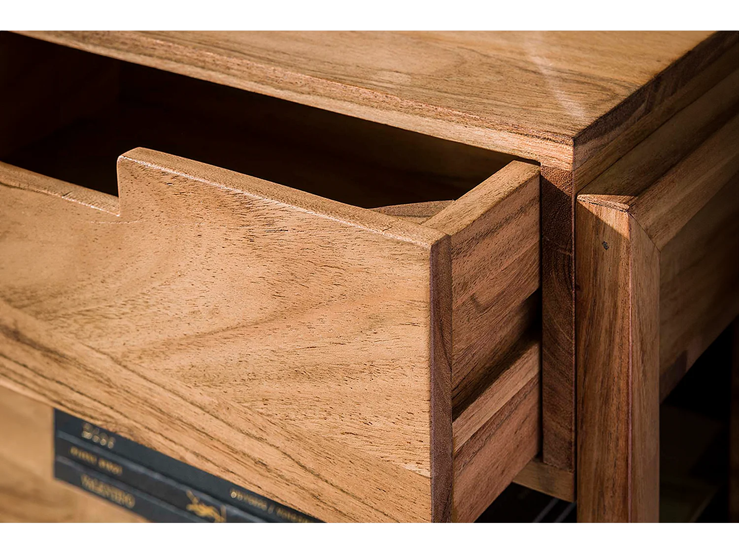 Mesilla de noche - Madera Madera - 25 x 39 cm - HOLYA