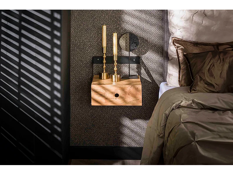 Set Nachttisch - Holz Holz - 30 x 30 cm - SEWU