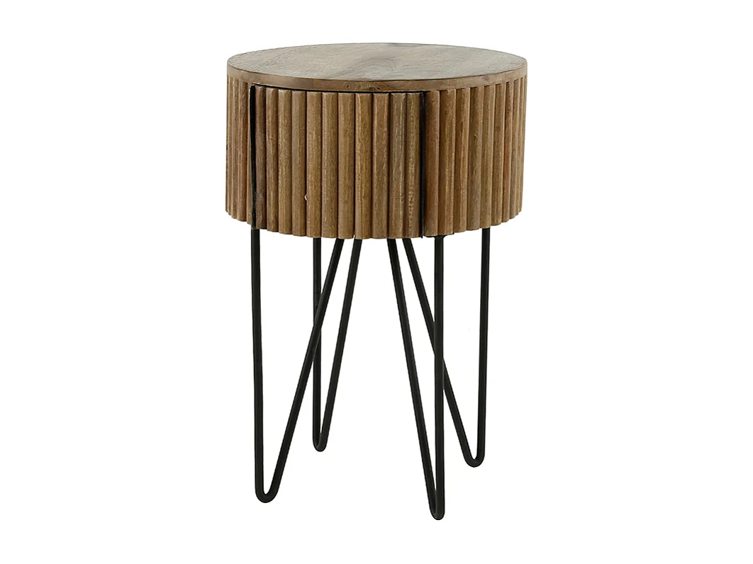 Mesilla de noche - Madera Madera - 40 x 40 cm - SWEAK