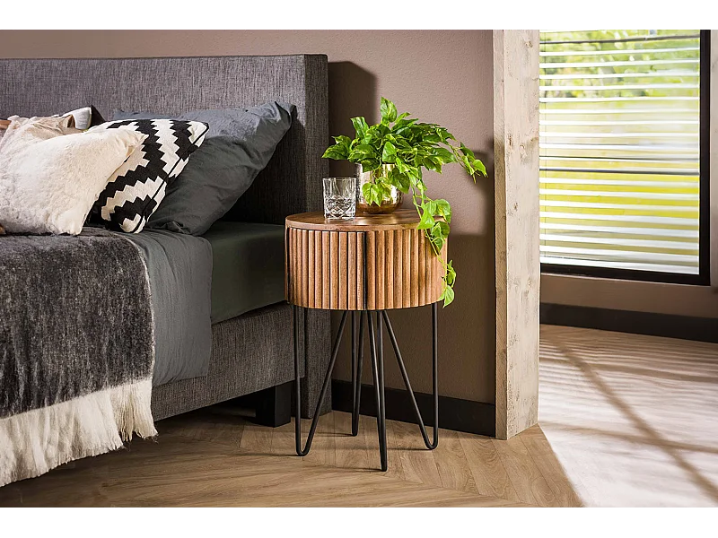 Table de nuit - Bois Bois - 40 x 40 cm - SWEAK