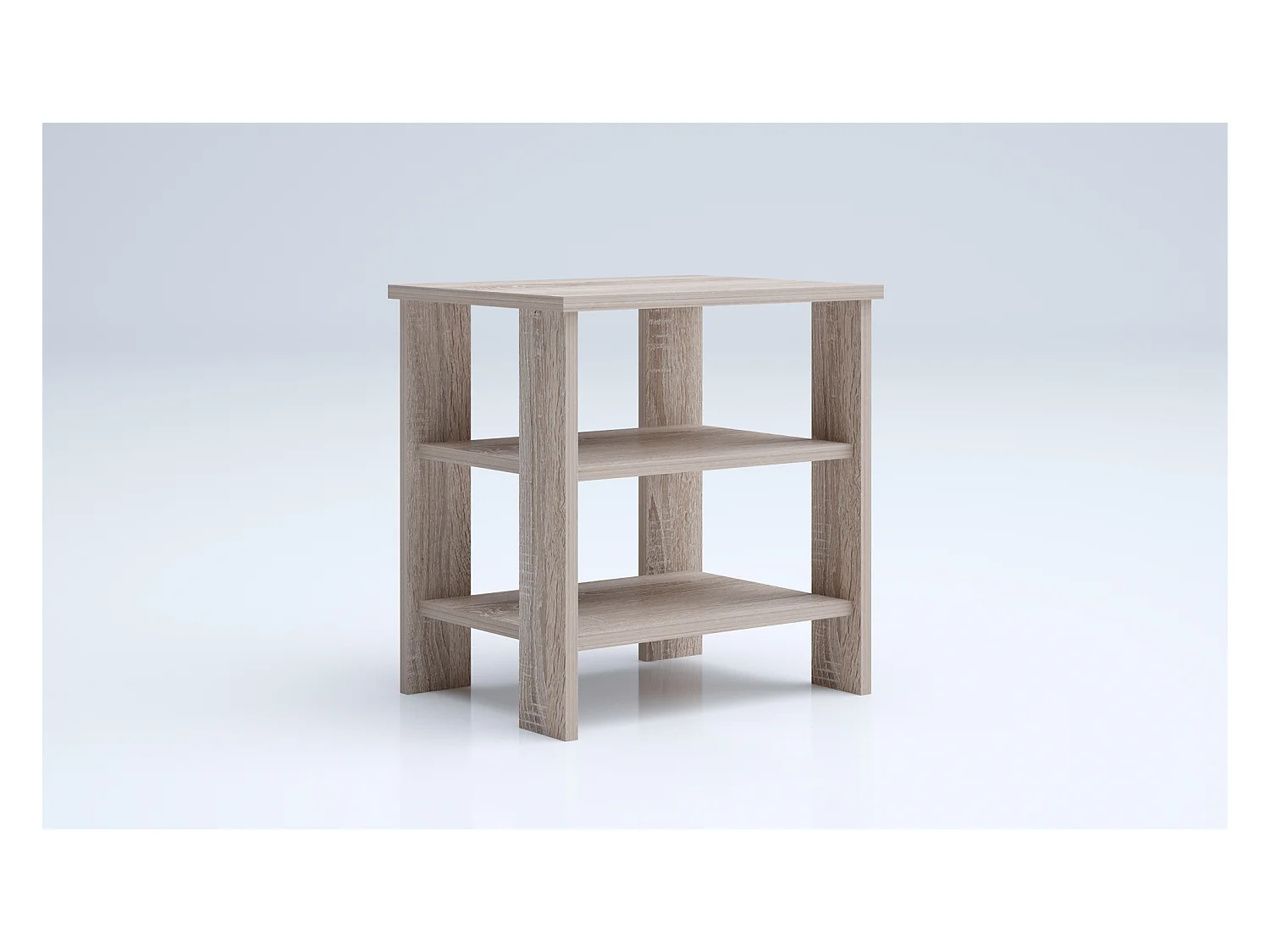 Comodino a vista rovere sonoma CGA5