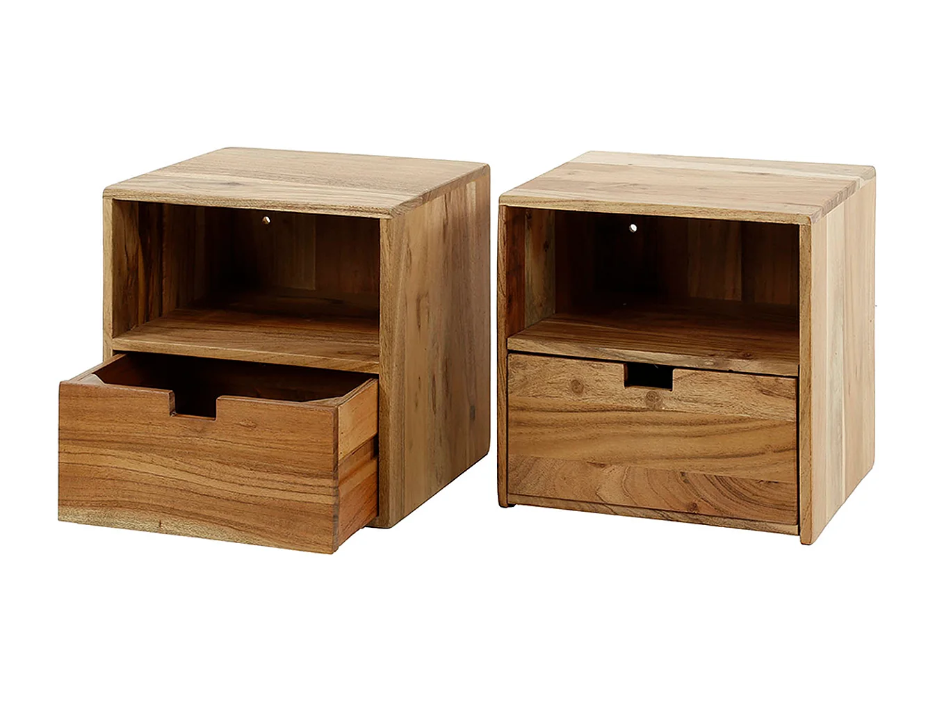 Set Comodino - Legno Legno - 25 x 30 cm - FATY