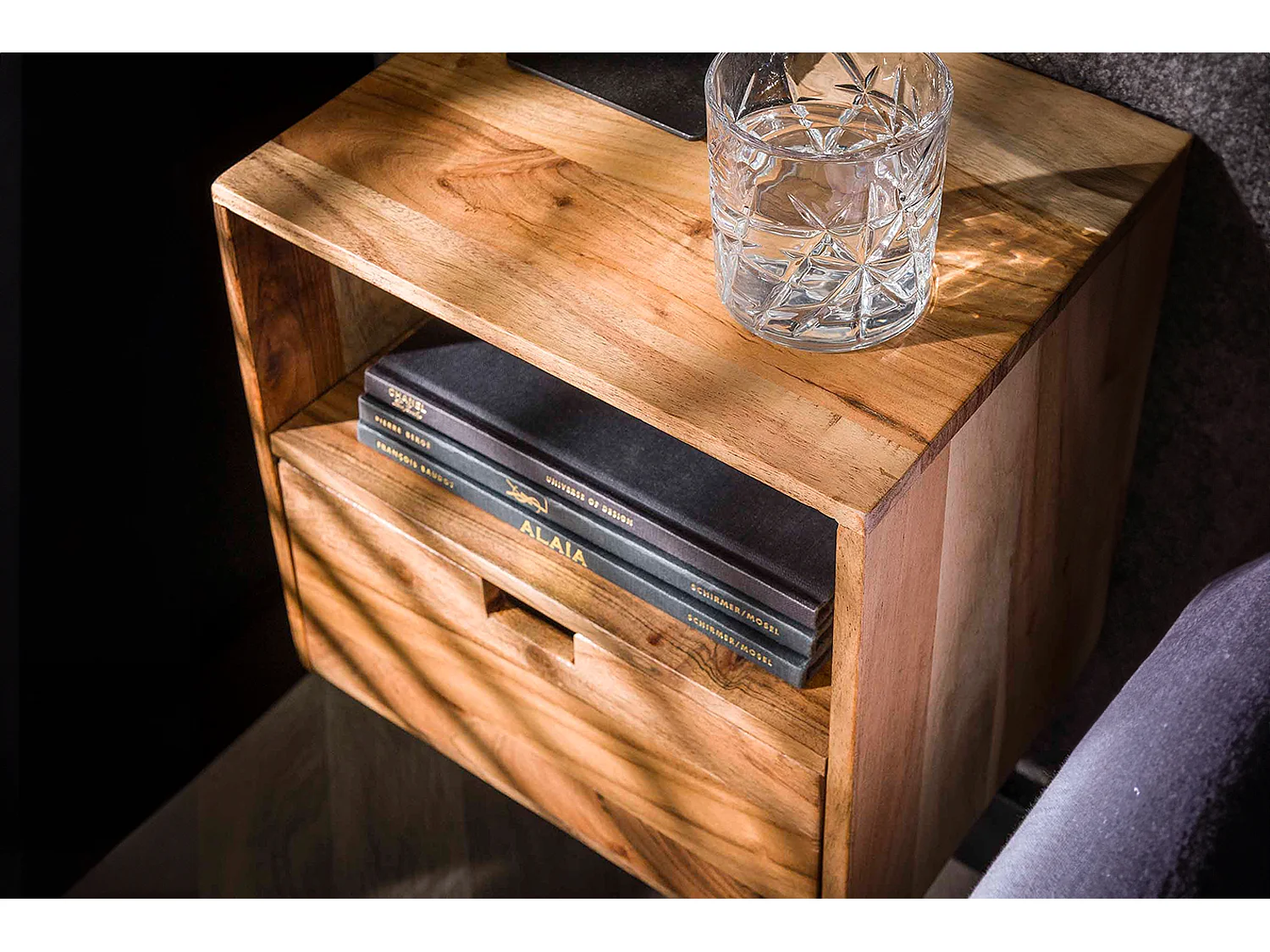 Set Comodino - Legno Legno - 25 x 30 cm - FATY